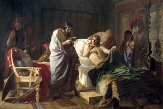 Alexander the Great trust to physician Phillip, Henryk Siemiradzki Alexander the Great trust to physician Phillip, Henryk Siemiradzki