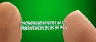 The stent dissolves naturally in 2 to 3 years The stent dissolves naturally in 2 to 3 years