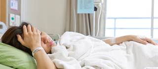 Hospitalized individuals had an increased rate of bacterial infections Hospitalized individuals had an increased rate of bacterial infections