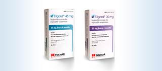 Eligard is available as 7.5mg, 22.5mg, 30mg, and 45mg dosage strengths Eligard is available as 7.5mg, 22.5mg, 30mg, and 45mg dosage strengths