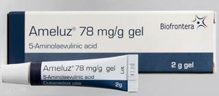 Ameluz Gel Approved for Treating Actinic Keratoses Ameluz Gel Approved for Treating Actinic Keratoses
