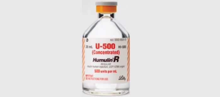 First Insulin Syringe Designed for Use with Humulin R U