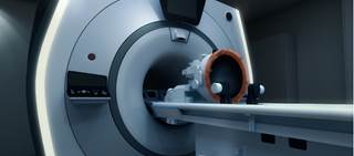 The device targets tissue in the thalamus, which is thought to be responsible for causing tremors The device targets tissue in the thalamus, which is thought to be responsible for causing tremors