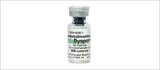 The approval makes Dysport the first FDA-approved botulinum toxin for this indication The approval makes Dysport the first FDA-approved botulinum toxin for this indication