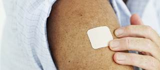 A study tested the efficacy of a transdermal analgesic in reducing pain levels A study tested the efficacy of a transdermal analgesic in reducing pain levels