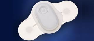 The single-use, lead-less, water-resistant, disposable device can be worn for up to 7 days and weighs only 25 grams The single-use, lead-less, water-resistant, disposable device can be worn for up to 7 days and weighs only 25 grams