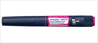 Xultophy is a single-injection combination of a long-acting insulin and a GLP-1 receptor agonist Xultophy is a single-injection combination of a long-acting insulin and a GLP-1 receptor agonist