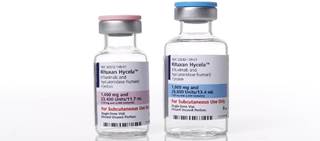 The product combines the CD20-directed cytolytic antibody rituximab with hyaluronidase human The product combines the CD20-directed cytolytic antibody rituximab with hyaluronidase human