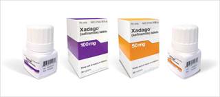 The efficacy of Xadago was established in studies involving >1,100 PD patients The efficacy of Xadago was established in studies involving >1,100 PD patients