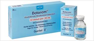 Dotarem is a macrocyclic and ionic gadolinium-based contrast medium Dotarem is a macrocyclic and ionic gadolinium-based contrast medium