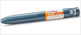 humalog kwikpen insulin junior pen half unit disposable pens prefilled lispro lighter shorter than other dosing empr