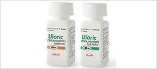 Urloric is indicated for the chronic management of hyperuricemia in patients with gout Urloric is indicated for the chronic management of hyperuricemia in patients with gout