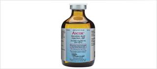 Ascor is supplied in a 50mL pharmacy bulk package Ascor is supplied in a 50mL pharmacy bulk package