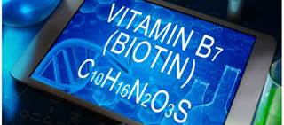 Many lab tests use biotin technology due to its ability to bond with specific proteins Many lab tests use biotin technology due to its ability to bond with specific proteins