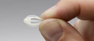 The Sinuva Sinus Implant is a corticosteroid-eluting implant to treat nasal polyps The Sinuva Sinus Implant is a corticosteroid-eluting implant to treat nasal polyps