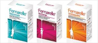 Femarelle is made from proprietary DT56a extract, which demonstrated management of menopause symptoms in 19 studies Femarelle is made from proprietary DT56a extract, which demonstrated management of menopause symptoms in 19 studies