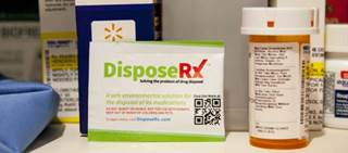 Patients filling any new Class II opioid Rx at Walmart pharmacies will receive a free DisposeRx packet Patients filling any new Class II opioid Rx at Walmart pharmacies will receive a free DisposeRx packet