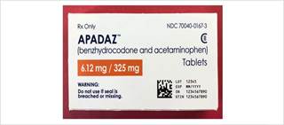 Apadaz includes a prodrug of hydrocodone Apadaz includes a prodrug of hydrocodone