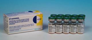 Stamaril received approval in the U.S. through the FDA's investigational new drug (IND) program Stamaril received approval in the U.S. through the FDA's investigational new drug (IND) program