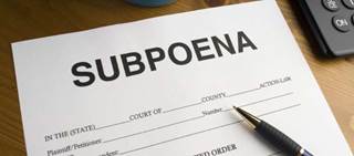 The healthcare practitioner should have contacted the practice's attorney to better understand what their duty was in response to the subpoena The healthcare practitioner should have contacted the practice's attorney to better understand what their duty was in response to the subpoena