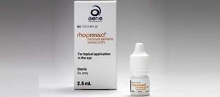 Rhopressa 0.02% is a novel once-daily eye drop for lowering elevated intraocular pressure Rhopressa 0.02% is a novel once-daily eye drop for lowering elevated intraocular pressure