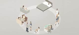 Reduction in relative amplitude tied to higher risk of lifetime major depressive disorder, bipolar disorder. Reduction in relative amplitude tied to higher risk of lifetime major depressive disorder, bipolar disorder.