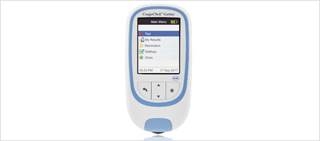 CoaguChek Vantus system, a Bluetooth-enabled, self-testing device for coagulation monitoring CoaguChek Vantus system, a Bluetooth-enabled, self-testing device for coagulation monitoring