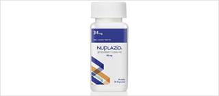 The new 34mg capsule formulation will help reduce pill burden. The new 34mg capsule formulation will help reduce pill burden.
