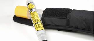 Epinephrine auto-injectors are used in the emergency treatment of allergic reactions Epinephrine auto-injectors are used in the emergency treatment of allergic reactions