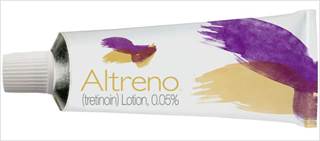 Altreno is the first tretinoin product to be available in lotion form Altreno is the first tretinoin product to be available in lotion form