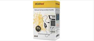 The iHEARtest is an air conduction over-the-counter hearing screener for home use The iHEARtest is an air conduction over-the-counter hearing screener for home use