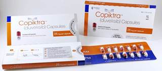 Duvelisib is an oral dual inhibitor of phosphoinositide 3-kinase (PI3K)-delta and PI3K-gamma Duvelisib is an oral dual inhibitor of phosphoinositide 3-kinase (PI3K)-delta and PI3K-gamma