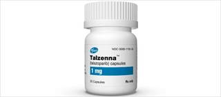 Talazoparib is an inhibitor of poly (ADP-ribose) polymerase (PARP) enzymes Talazoparib is an inhibitor of poly (ADP-ribose) polymerase (PARP) enzymes