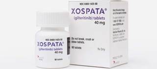Xospata is the first FLT3 inhibitor approved for use in this patient population Xospata is the first FLT3 inhibitor approved for use in this patient population